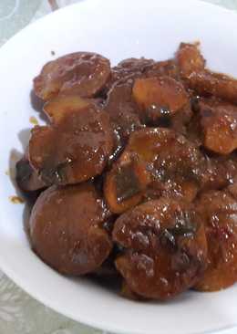 Semur jengkol ayam