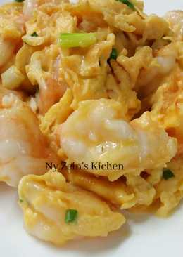 Telur Goreng Udang (Scrambled Egg Prawns)