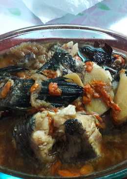 Ikan gabus masak obat