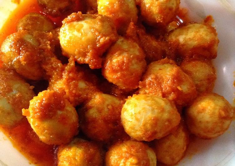 resep makanan Balado telur puyuh