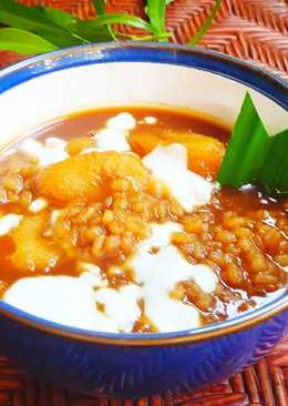 Bubur Jali campur kolak Pisang