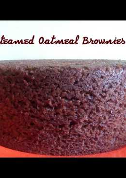 Steamed Oatmeal Brownies
