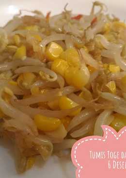 Tumis Toge dan Jagung Manis