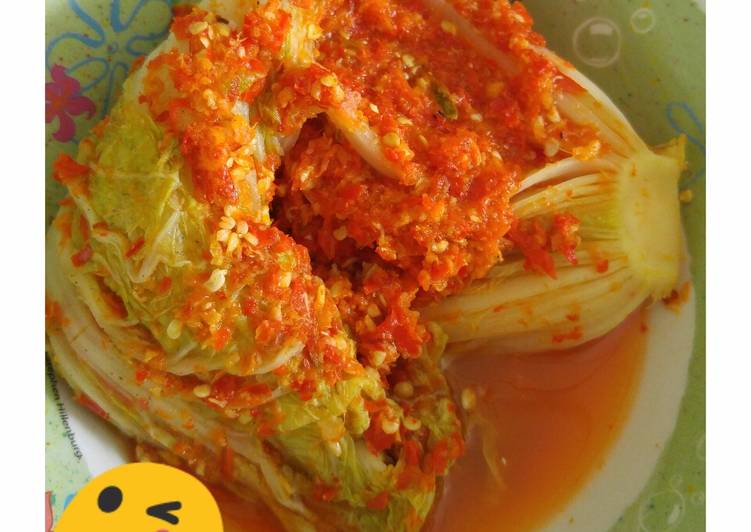 resep Kimchi (kimchian) simple