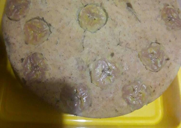 resep makanan Bolu pisang kukus