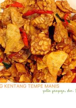 Kering Kentang Tempe Manis