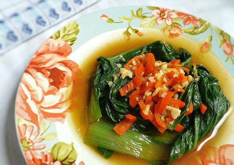 resep Ca Pok Choy