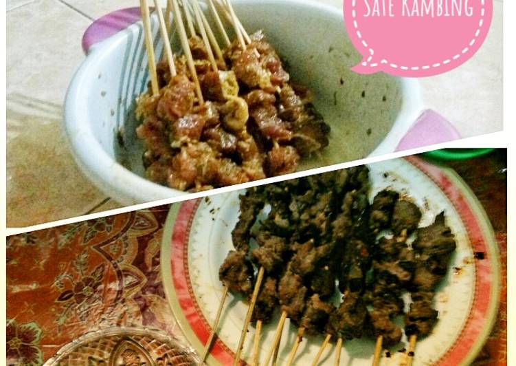 bahan dan cara membuat Sate Kambing Solo