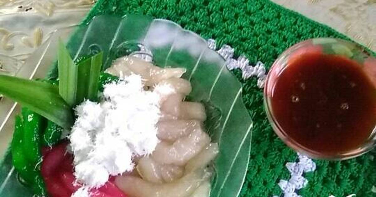 Resep @ cenil saus gula merah