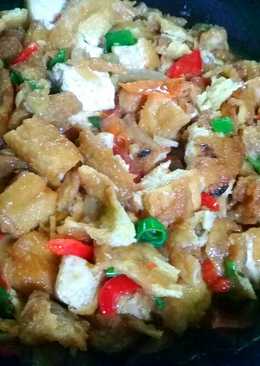 Telur dadar saus oriental