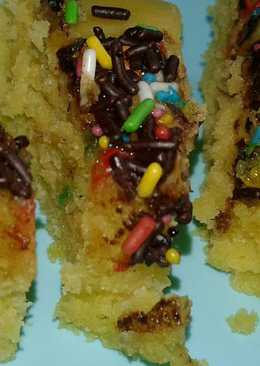 Brownies kukus ubi kuning