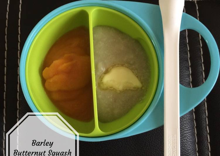 gambar untuk resep Barley Butternut Squash- Mpasi 6 Bulan