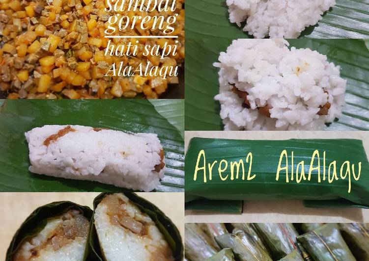 resep lengkap untuk Arem Arem AlaAlaqu