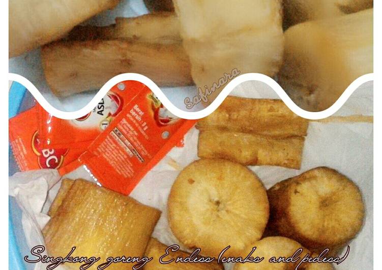 resep masakan Singkong goreng Endess (Enak n Pedes)