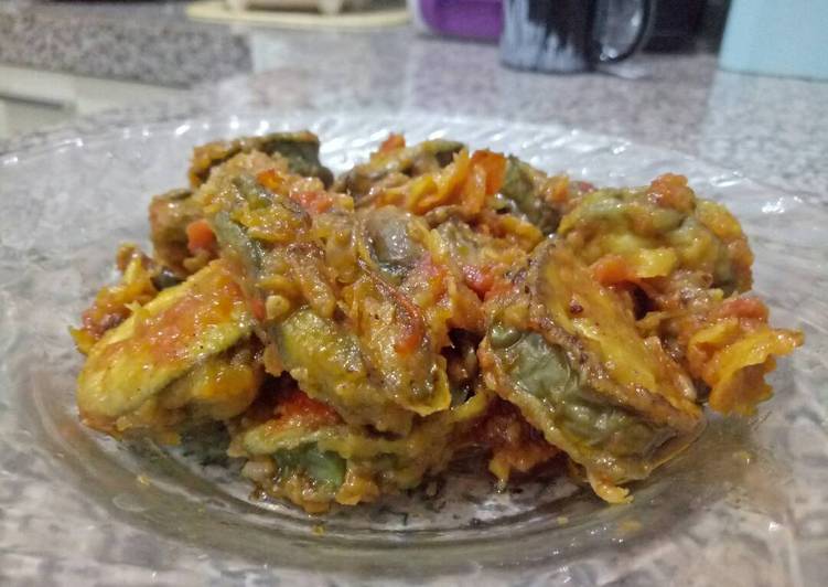 resep lengkap untuk Sambal Goreng Terong Enak, Murah Meriah dan Gampang