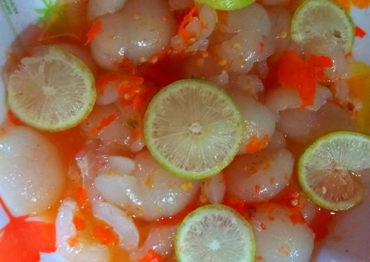 resep lengkap untuk Rujak Rambutan