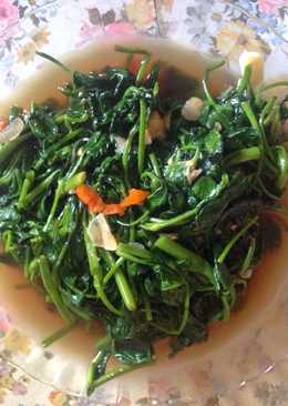 Tumis Kangkung Saos Teriyaki