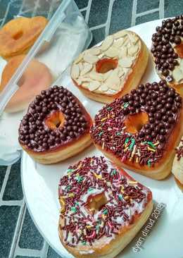 Heart Doughnut alias Donat bentuk Hati (Love)