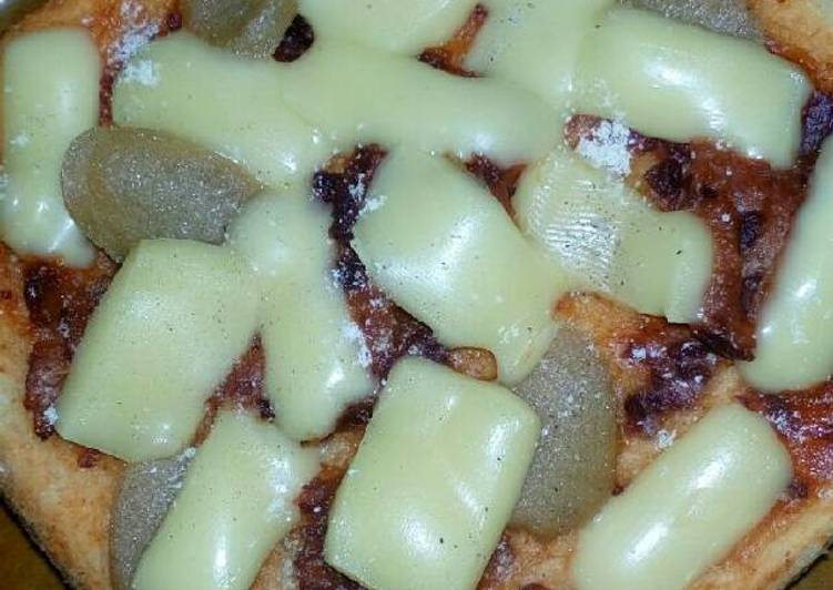 gambar untuk resep Pizza Roti Magic Com