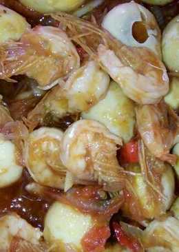 Udang Asam Manis Pedas