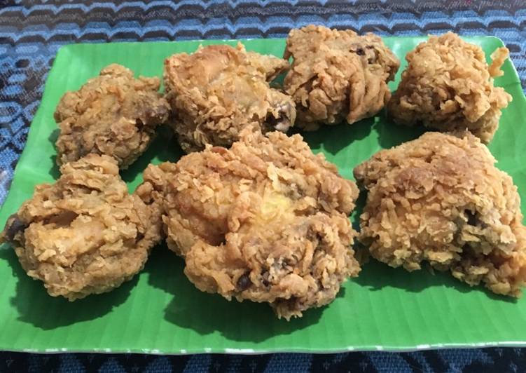 Resep Ayam Fried Chicken ala KFC - Nope