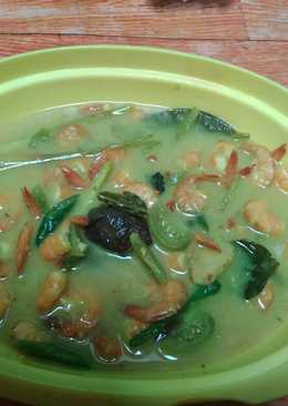 Gulai udang asem pedes tanpa santan