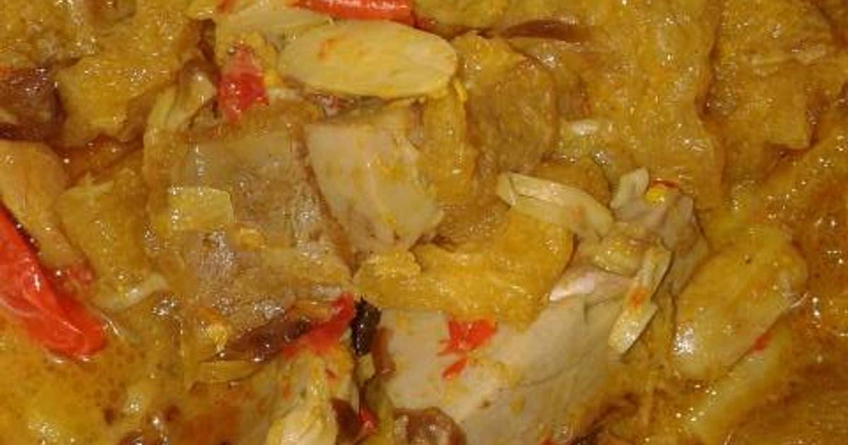 Resep @gulai nangka+krecek pedas@ oleh Ibunya Rifat - Cookpad