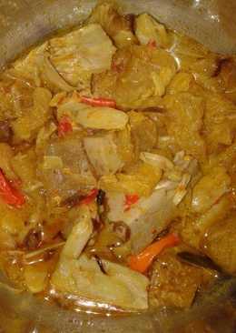 @gulai nangka+krecek pedas@