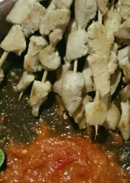 Sate taichan sambel limau
