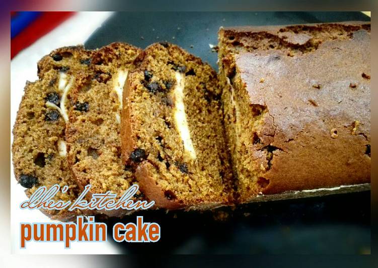 cara membuat Cinnamon pumpkin cake