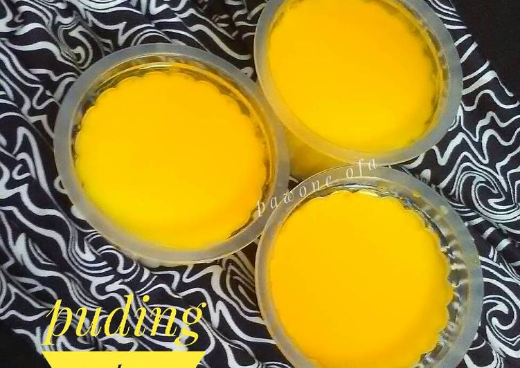 resep masakan Puding sutera