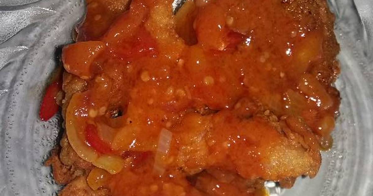 341 resep ayam goreng crispy saos enak dan sederhana - Cookpad