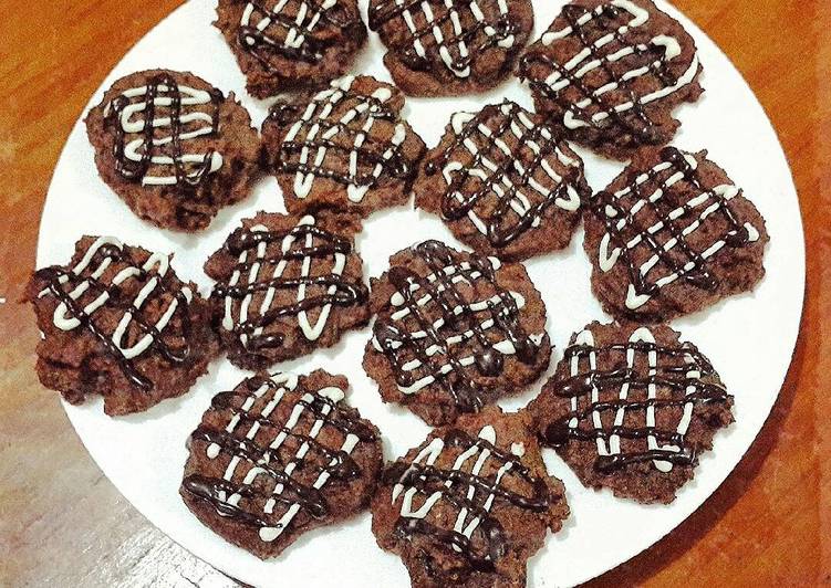 gambar untuk cara membuat Choco Cereal Cookies