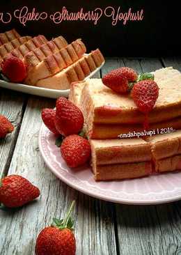 Ogura Cake Strawberry Yoghurt