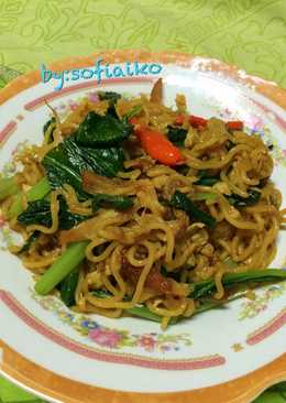 Mie goreng sawi