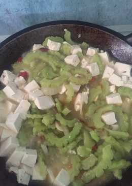 Oseng-oseng pare tahu