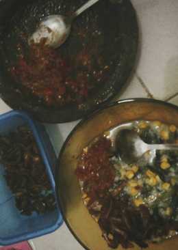 Bubur manado enak ala anak kos