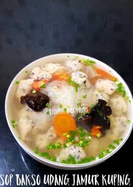 Kuah bakso udang jamur