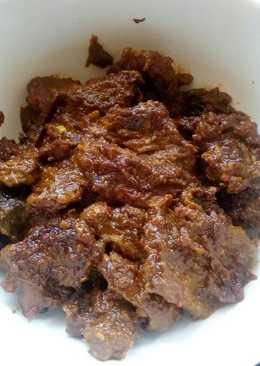 Rendang sapi pedas recipe by xanderskitchen