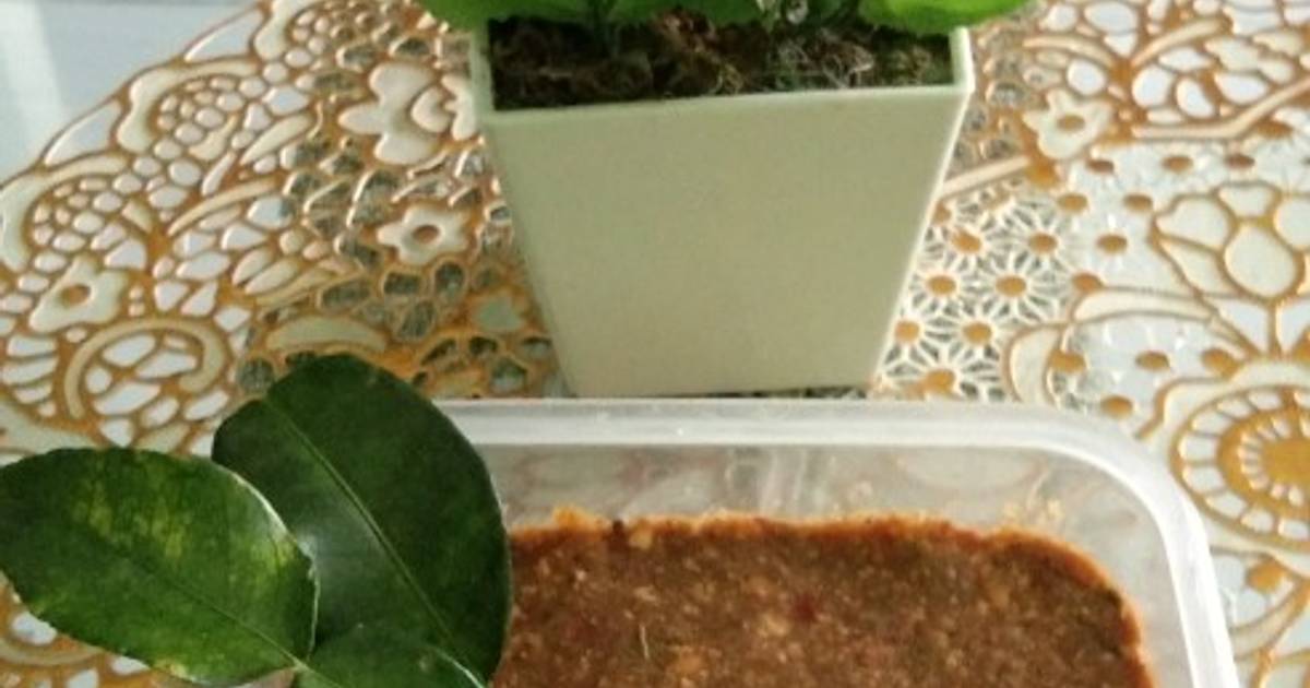 663 resep sambal pecel instan enak dan sederhana Cookpad