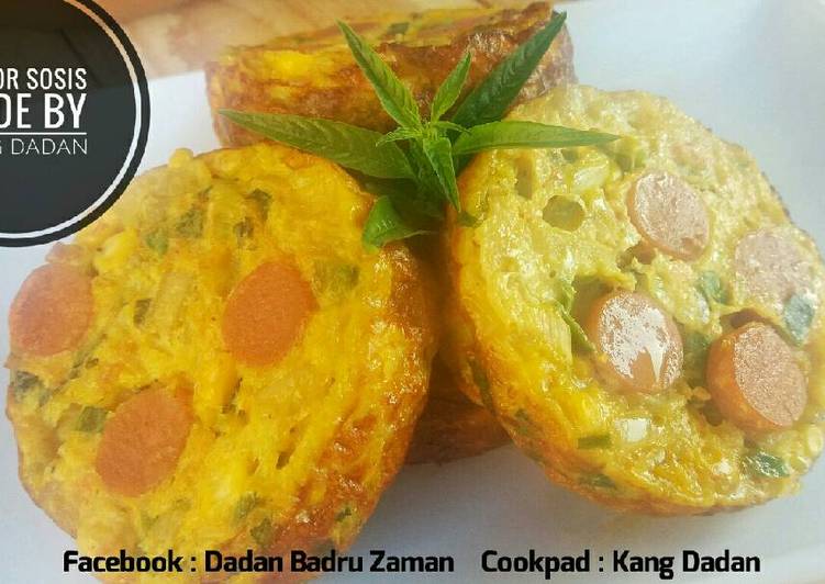 resep makanan Baklor Sosis (Martabak Sosis)