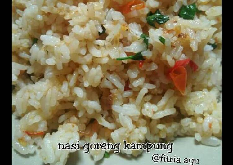  Resep  Nasi  goreng  kampung  oleh Fitria Ayu Cookpad