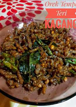 Orek Tempe Teri Kacang