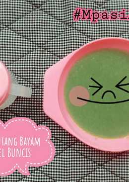 Mpasi 6m+ : Pure Kentang Bayam Wortel Buncis