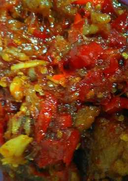 Dendeng sapi sambalado