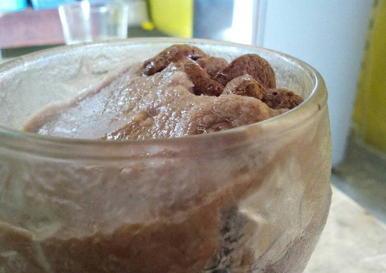 Resep Es krim pop ice coklat choco chips Kiriman dari Tris0715