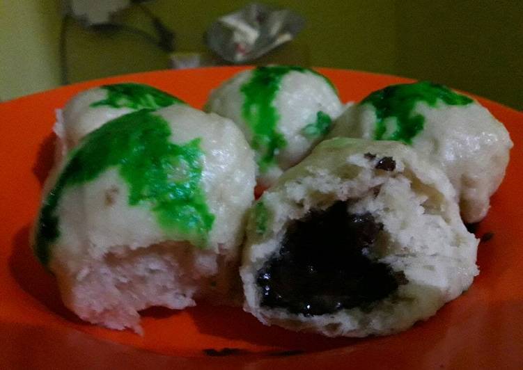 Resep Bapao lembut isi coklat lumer Dari Vita Murtiani