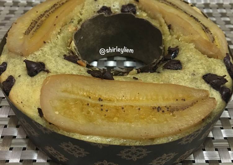 resep Simple Mini Banana Cake
