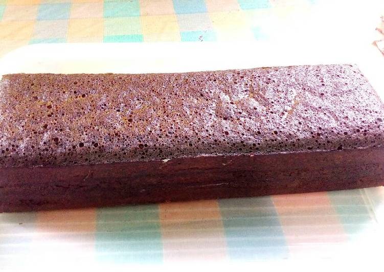 gambar untuk resep Dark brownies kukus easy