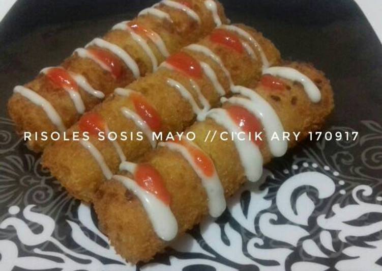 gambar untuk resep makanan Risoles sosis mayo (#pr_risolesdkk)